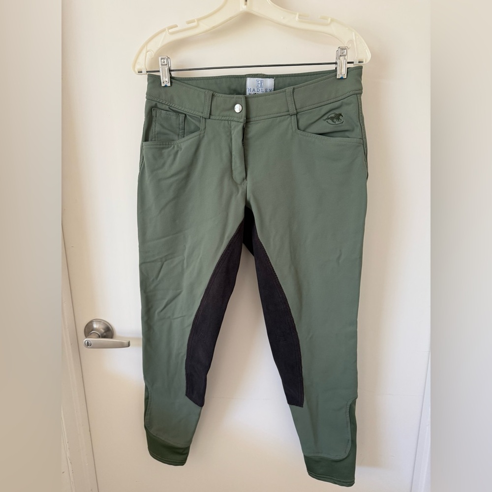 Olive Green Hadley Breeches